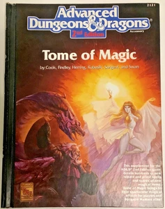 TSR 2nd Edition AD&D - TOME OF MAGIC - 1st Print 1991 - Pristine Interior! - Picture 1 of 6