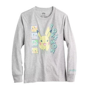 Pokemon ☆ Girls' Pikachu Long Sleeve T-Shirt ☆ Sizes S-XL - Picture 1 of 4
