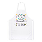 You're My Favourite Van Lady Stars Chefs Apron Funny Joke Cooking Baking Baking