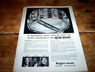 Rogers Drums ( Dyna Sonic ) 1962 Promo Ad W/ Buddy Rich Cozy Cole Louis Bellson