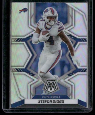 2022 Panini Mosaic #21 Stefon Diggs Silver Prizm - Image 1 of 2