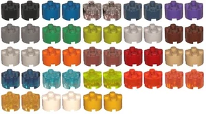 Lego Parte 3941 x 2 ladrillos 2 x 2 rondas 2 por lote. Ladrillo de Lego Select Color Falta - Imagen 1 de 45