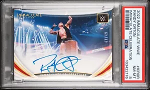 2022 Immaculate WWE Randy Orton Celebration Auto PSA 8 #ICROR - Picture 1 of 2