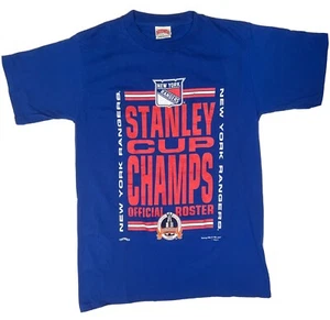 New York Ranger 1994 Stanley Cup Championship T-Shirt Größe Large - Bild 1 von 3