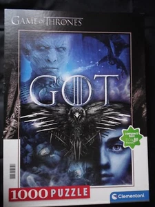 Clementoni 1000 Piece TV Series "Game of Thrones" GOT Jigsaw Puzzle - Complete - Picture 1 of 6