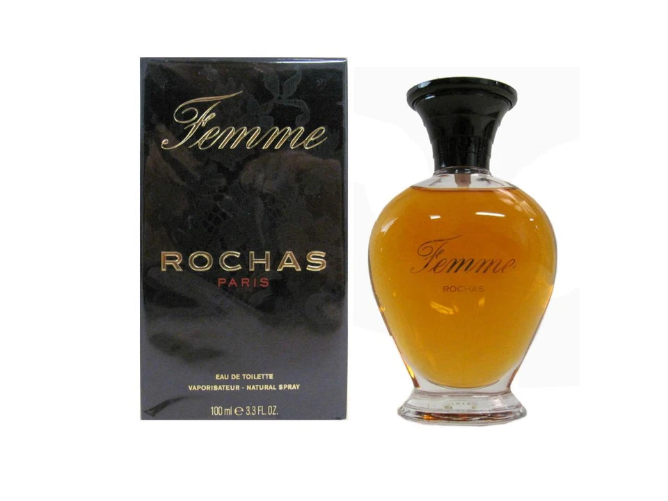 FEMME by Rochas Perfume Mujer 3.4 OZ / 100 ml Eau de Toilette Spray Nuevo En Caja  Foto 1 de 1