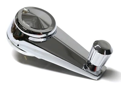 Nueva manija de ventana de puerta trasera cromada / para 81-90 Jeep SJ FSJ Cherokee Wagoneer Foto 1 de 4