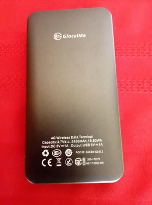 Hotspot Wi-Fi portátil GlocalMe G3 resolução global 480x800 - Imagem 1 de 4