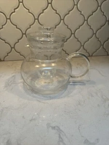 Primula Teapot with Infuser and Lid Clear Glass 40 ounce - Picture 1 of 3
