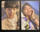 Kpop BTS Butter Suga Yoongi / RM Namjoon Official Photocard Set 2ea + Freebies