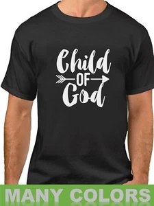 Child of God Shirt Christian Easter Gift Faith Based T-Shirt Bible Easter Tee - Picture 1 of 14