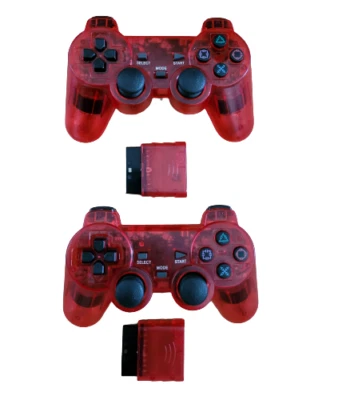 2 Stück Gamepad Wireless Controller Kabellos  Playstation 2 #NEU#  PS1 PS2 - Bild 1 von 4