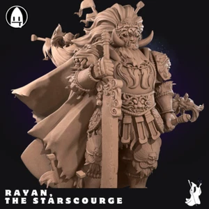 Rayan the Starscourge Bite the BulletDnD 28mm 32mm 35mm D&D RPG Mini 3D Printed - Picture 1 of 7