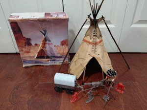 Schleich Wilder Westen 42011 Tipi Tipi mit Karton gebraucht - Bild 1 von 11