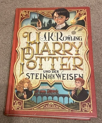 Harry Potter 1 und der Stein der Weisen von J. K. Rowling (2018, Gebundene... - Bild 1 von 3