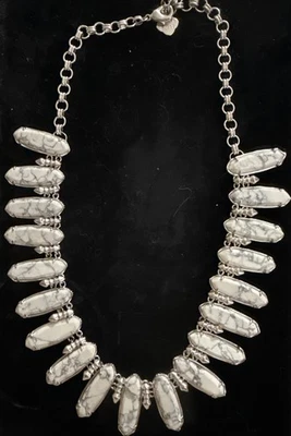 Kendra Scott Gabriella Necklace in White Howlite - Image 1 of 2