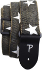 Perri’s Leathers Adjustable Guitar Straps for Kids, Men & Women - Cotton Guitar