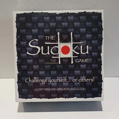 THE SUDOKU GAME CONTAINS 100 ORIGINAL PUZZLES 6 LEVELS OF DIFFICULTY NEW SEALED - Image 1 of 4