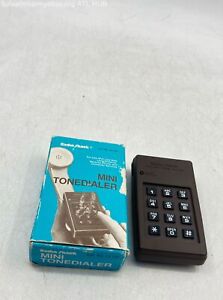 Vintage Radio Shack Mini Tone Dialer #43-138 with Box 1984