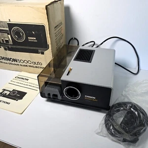 Chinon 5000 Auto Slide Projector Vintage - Imagen 1 de 7