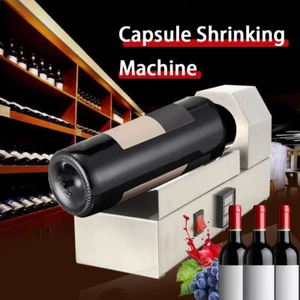 Flaschenverschluss Verpackungsmaschine Weinflasche Deckel Hülle Gummikappe Schrumpfmaschine USA - Bild 1 von 12