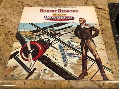 MANCINI Robert Redford "The Great Waldo Pepper" ORIGINAL PICTURE SOUNDTRACK LP - Image 1 of 4