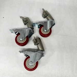 Neewer 3 Packungen Profi Lenkrollen Rollen Set mit 75 mm Durchmesser - Bild 1 von 5