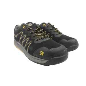 Zapatos de seguridad deportivos DAKOTA para hombre 3621 punta de acero placa de acero negros/amarillos 10,5 M - Imagen 1 de 8