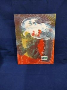 HANS ERNI WORLD COMMUNICATIONS YEAR SIGNED WITHIN A DOVE w/COA - Bild 1 von 4