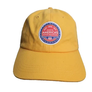 Union Pacific North America's Safest Railroad Strapback Hat Yellow - Picture 1 of 7
