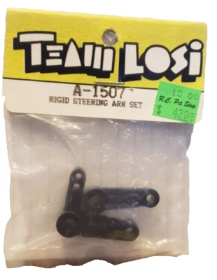 Team Losi A-1507 Rigid Steering Arm Set JRX2 JRXT LXT GTX Pro SE Vintage RC Part - Image 1 of 3