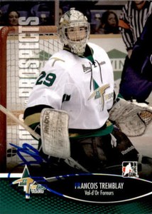 Francois Tremblay Signed 12/13 Heroes & Prospects H&p card #112 St Louis Blues