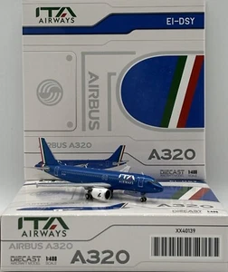 ITA AIRWAYS A320-216 Reg: EI-DSY 1:400 Scale JC Wings XX40139 Diecast Models - Picture 1 of 18