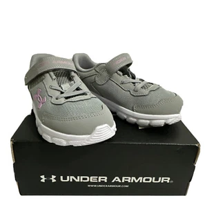 Under Armour GINF Assert 9 SKY Toddler Girl Running Shoes Size 6K NIB - Picture 1 of 10
