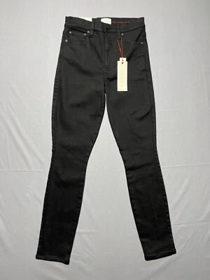 Обтягивающие черные джинсы Alice + Olivia с хорошей высокой талией на лодыжке размер 24 - Изображение 1 из 4