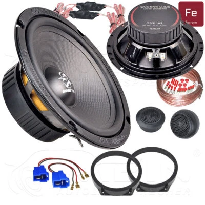 GROUND ZERO LAUTSPRECHER für BMW MINI Cooper Cabrio I R52 2004-2008 Front #B1F0 - Bild 1 von 4