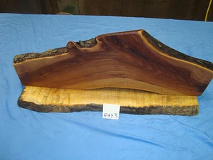  8973 madera rústica borde auto vivo hecho en EE. UU. - Imagen 1 de 12