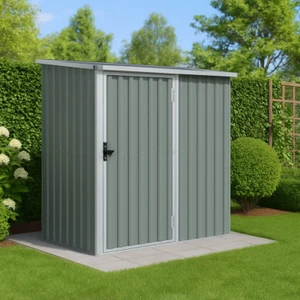 Geräteschuppen Gerätehaus Gartenhaus Metall Gartenschrank Geräteschrank Schuppen - Bild 1 von 5