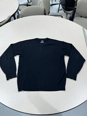 Men's Callaway Golf by Nordstrom Pull Over Sweater Black Large 305 - Image 1 of 4