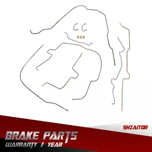 Brake Hydraulics Brake Line Set w/o Abs For Jeep Wrangler Tj 1997-2006 4.0L - Foto 1 di 12