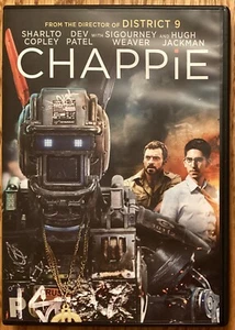Chappie DVD with Sharlto Copley, Dev Patel, Sigourney Weaver, Hugh Jackman - Picture 1 of 3