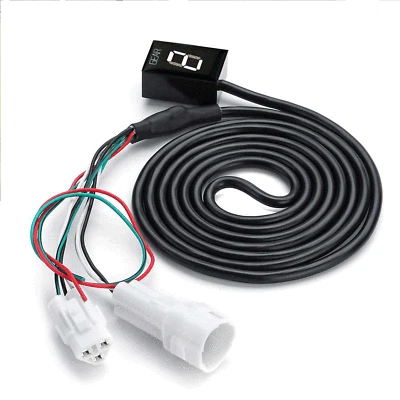 Белый светодиодный индикатор передач мотоцикла для Yamaha YZF-R1 R6 FZ1 FZ6 FZ8 FJR1300 - Изображение 1 из 4