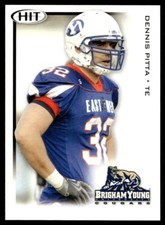 2010 SAGE HIT Dennis Pitta Rookie G17 BYU Cougars #32