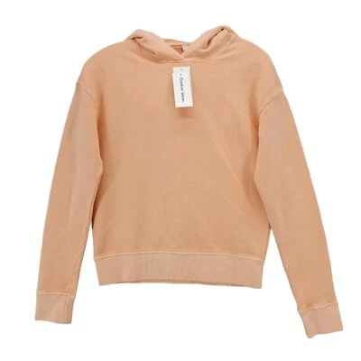 Новый с Ярлыками открытый голоса органический хлопок махровая толстовка с капюшоном персиковый пух стирали размер XXS 2XS - Изображение 1 из 4