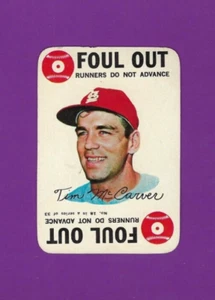 1968 Topps Game baseball card #18 Tim McCarver St. Louis Cardinals EXMT - Bild 1 von 2
