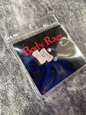 TAPONES PARA LOS OÍDOS MEDIDORES 4G TOPACIO GELATINA PENDIENTES, RABIA CORPORAL, PAR ENVÍO GRATUITO. Foto 1 de 4