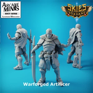 D&D Miniature Warforged Artificer Dungeons and Dragons - Picture 1 of 2