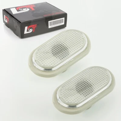 2x Indicatore Parafango Freccia Laterale SX Destra Bianco per Renault Espace - Immagine 1 di 4