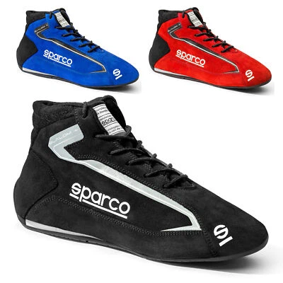 2025 Sparco SLALOM+ Racing Driver Boots Restyled Design FIA Approved Fireproof - Image 1 of 4