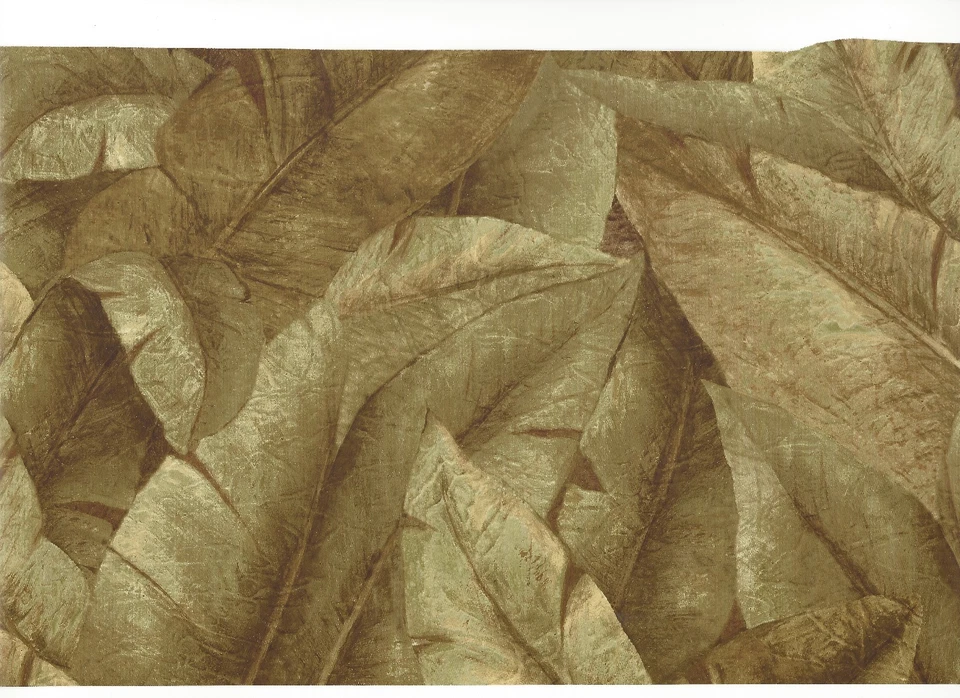 Papel pintado hojas de plátano verde tropical S5212 Foto 1 de 1